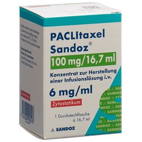 PACLITAXEL Sandoz 100 mg/16.7ml SDO