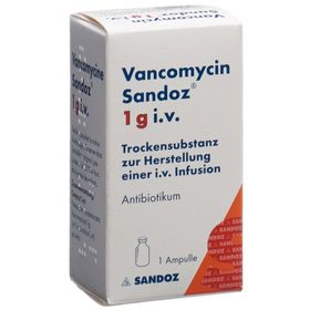 VANCOMYCIN Sandoz Trockensub 1 g i.v. SDO