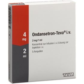 ONDANSETRON Teva Inf Konz 4 mg/2ml SDO