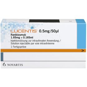 LUCENTIS Inj Lös 1.65 mg/0.165ml SDO