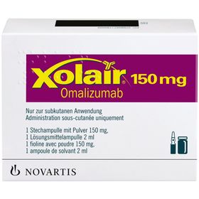 XOLAIR Trockensub 150 mg c Solv SDO