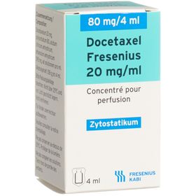 DOCETAXEL Fresenius i.v. 80 mg/4ml SDO
