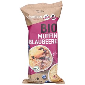 Schnitzer Muffins à la myrtille sans gluten