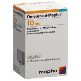 OMEPRAZOL Mepha Kaps 10 mg SDO