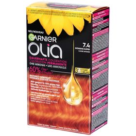 GARNIER Olia Coloration permanente 7.40 Cuivré Intense