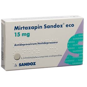 MIRTAZAPIN Sandoz eco Schmelztabl 15 mg SDO