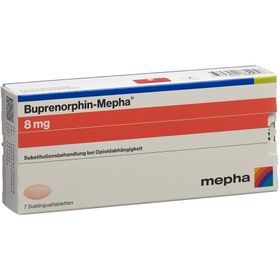 BUPRENORPHIN Mepha Subling Tabl 8 mg SDO