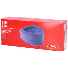 GIBAUD soutien cervical C1 7.5cm Gr3 41-46cm souple