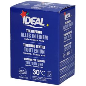 Ideal® Teinture textile Bleu Cobalt Tout en un pour machines à laver