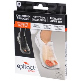 Epitact Sport Tact 02 Protections Ongles Bleus M 25 mm