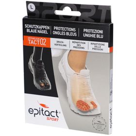 Epitact Sport Tact 02 Protections Ongles Bleus L 34mm