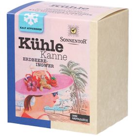 Sonnentor - Thé fraîcheur fraise-gingembre