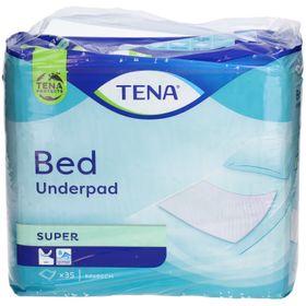 TENA BED SUPER - Superabsorbierende Betteinlage, intraversal, strapazierfähig, zum einmaligen Gebrauch 60 x 90 cm