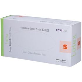 cosaLine® Untersuchungshandschuhe S Latex puderfrei