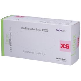 cosaLine® Untersuchungshandschuhe XS Latex puderfrei