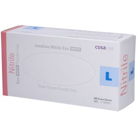 cosaLine® Gants d'examen L Nitril Eco non poudrés