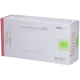 cosaLine - Untersuchungshandschuhe Nitril Eco Weiß M