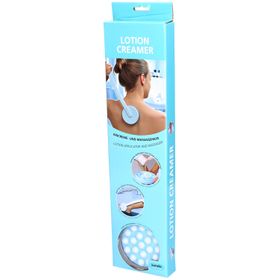 Sundo Lotion Creamer - Creme-Applikator - 44 cm Stiel weiß/blau