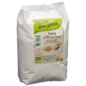 Ma Vie Sans Gluten Farine de riz demi-complet bio