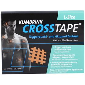 CROSSTAPE Schmerz- Akupunkturtape L 1