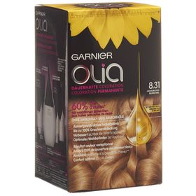 GARNIER Olia Coloration permanente 8.31 Blond doré cendré