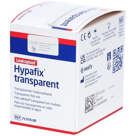 HYPAFIX Transparent Transparente Klebefolie in Rollen 5 cm x 10 m