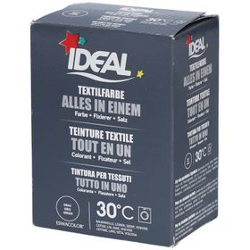 Ideal® Textilfarbe Grau Alles in Einem für Waschmaschinen