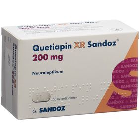 QUETIAPIN XR Sandoz Ret Tabl 200 mg SDO
