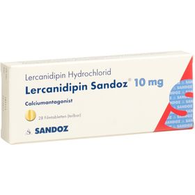 LERCANIDIPIN Sandoz Filmtabl 10 mg SDO
