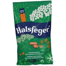 Halsfeger® Kräuterbonbon mit weichem Honigkern