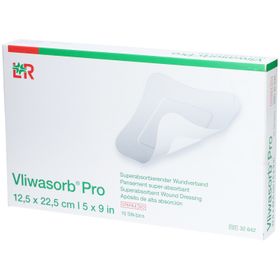 L&R Vliwasorb® Pro Pansement superabsorbant 12,5 x 22,5 cm
