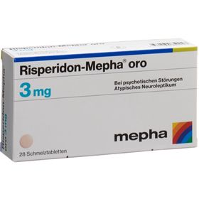 RISPERIDON Mepha oro Schmelztabl 3 mg SDO