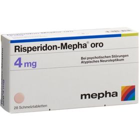 RISPERIDON Mepha oro Schmelztabl 4 mg SDO
