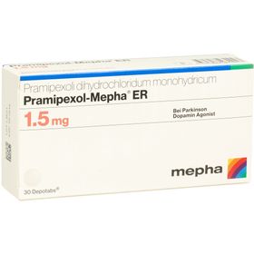 PRAMIPEXOL Mepha ER Depotabs 1.5 mg SDO