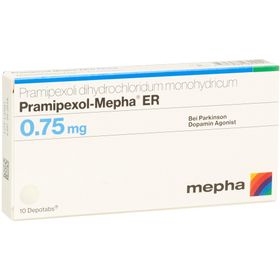 PRAMIPEXOL Mepha ER Depotabs 0.75 mg SDO