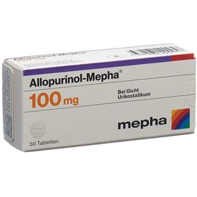ALLOPURINOL Mepha Tabl 100 mg SDO