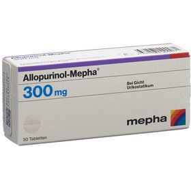 ALLOPURINOL Mepha Tabl 300 mg SDO