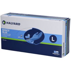 HALYARD Untersuchungshandschuhe Nitril Basic blau L