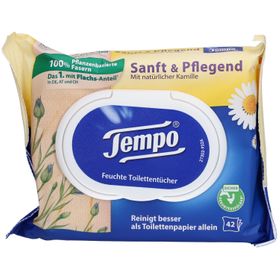 Tempo Papier hygiénique humide Douceur & Soin