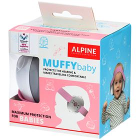 ALPINE® Muffy Baby Casque anti-bruit Rose