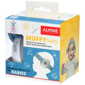 ALPINE Muffy Baby - Brustbeutel Anti-Bruit - Bleu