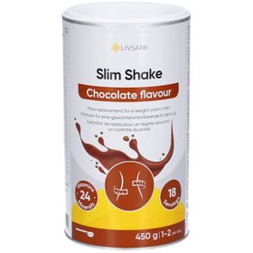 LIVSANE Slim Shake Chocolat - Ersatzstoff für 24 Vitamine