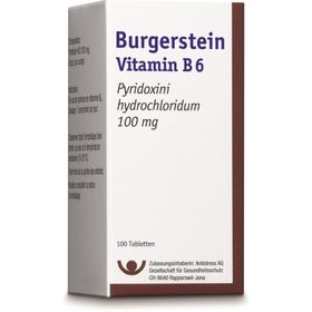 BURGERSTEIN Vitamin B6 Filmtabl 100 mg 100 Stk