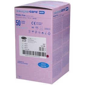 Sempercare® Nitrile S Gants d'examen stérile non poudré 50 x 2 pièces