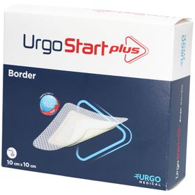URGOSTART Plus Border Wundauflage 10x10cm 10 Stk