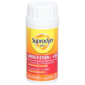 Supradyn® pro Energy-Eisen - Jetzt 10% sparen* mit dem Code "SUPRA10"