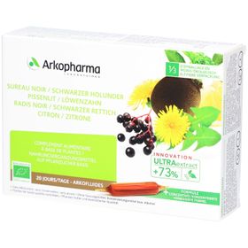 Arkopharma Arkofluides – Holunder, Löwenzahn, Rettich, Zitrone
