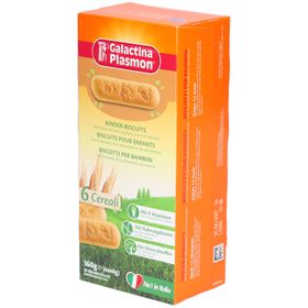 Galactina Plasmon Biscuits pour enfants 6 Céréales