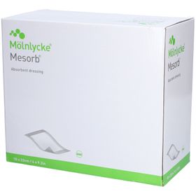 MESORB Absorbier Saugverband 10x23cm steril 50 Stk