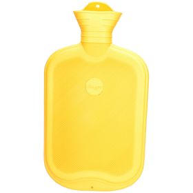 SÄNGER Wärmflasche Gummi Lamel 2L 1-seitig gelb